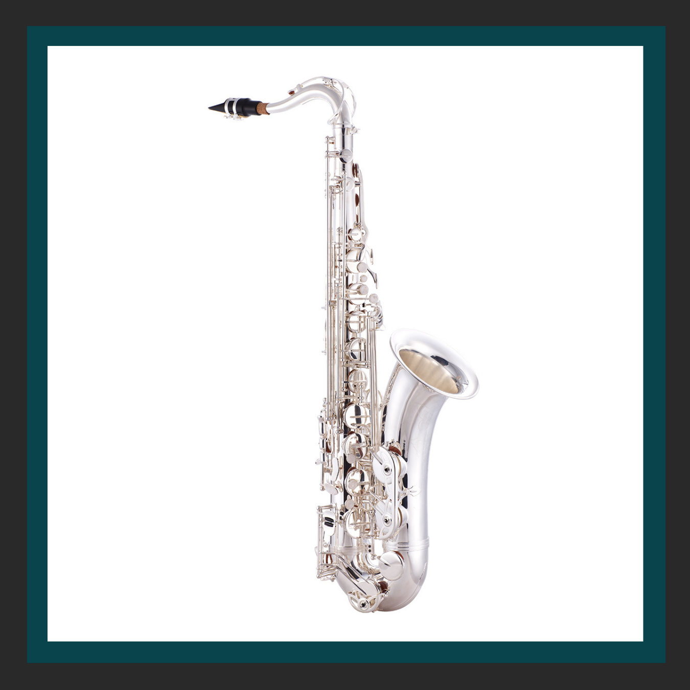 image of Silver plated Tenor Sax